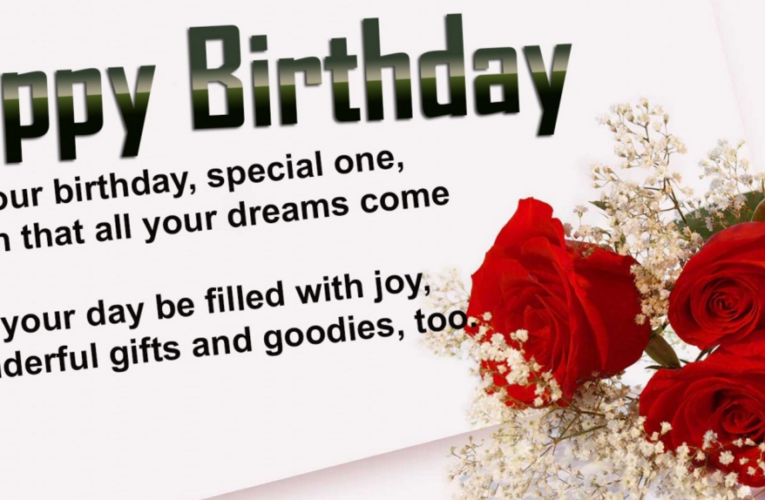 How to wish happy birthday to someone