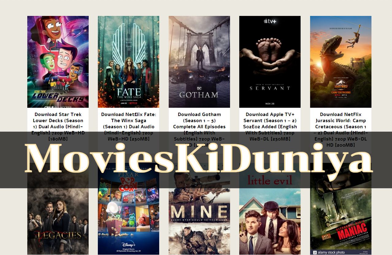 HD Movies Download 1080 Dual Audio Movies, Movies Ki Duniya Hindi Dubbed Web-Series website news