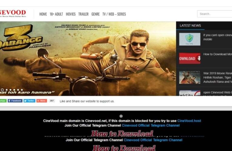 Cinevood 2022 : Cinevood Online Movies Download Illegal website