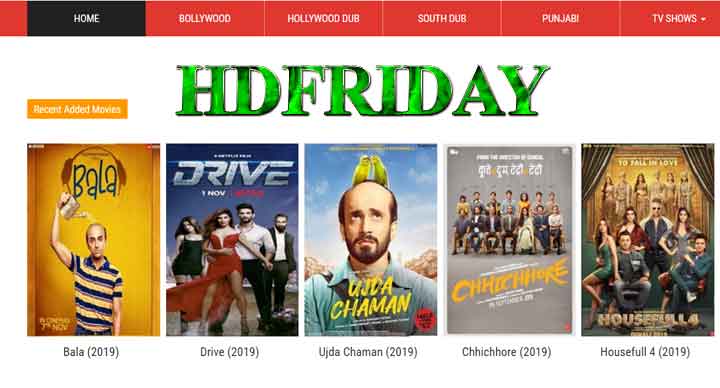Hdfriday : Free Online Movies Download, Latest Bollywood Movies